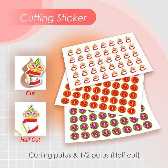 Cutting Stiker